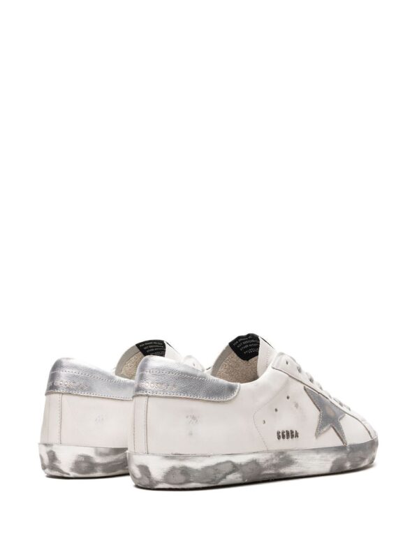 Golden Goose Super-Star Classic "White/Silver" sneakers - Image 3
