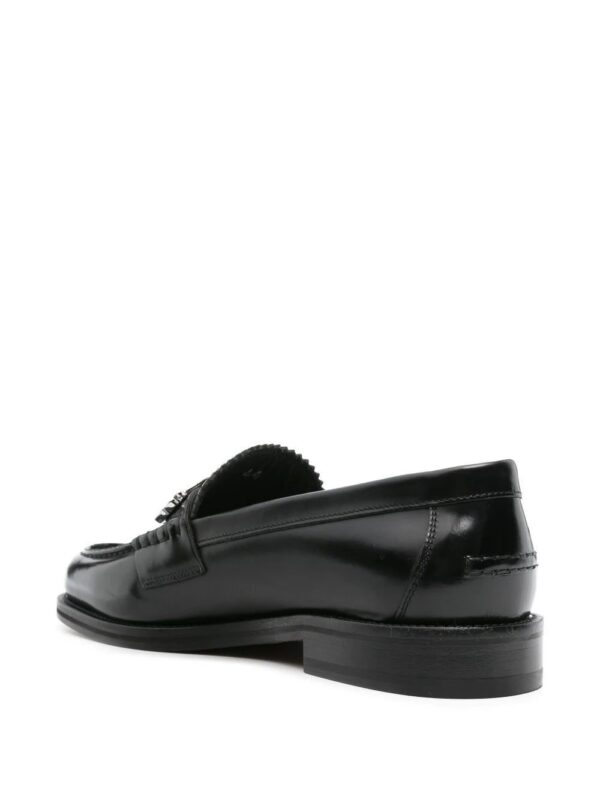 Dsquared2  logo-plaque leather loafers - Image 3