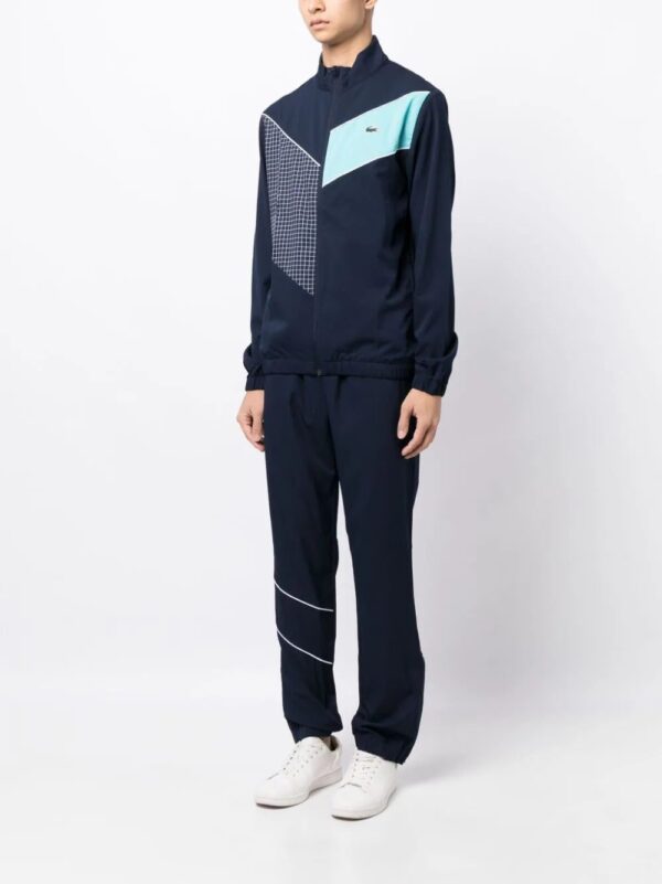 Lacoste  Tennis colour-block zip-up tracksuit (set of two) - Image 3