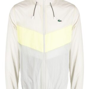 Lacoste  Packaway logo-embroidered bomber jacket