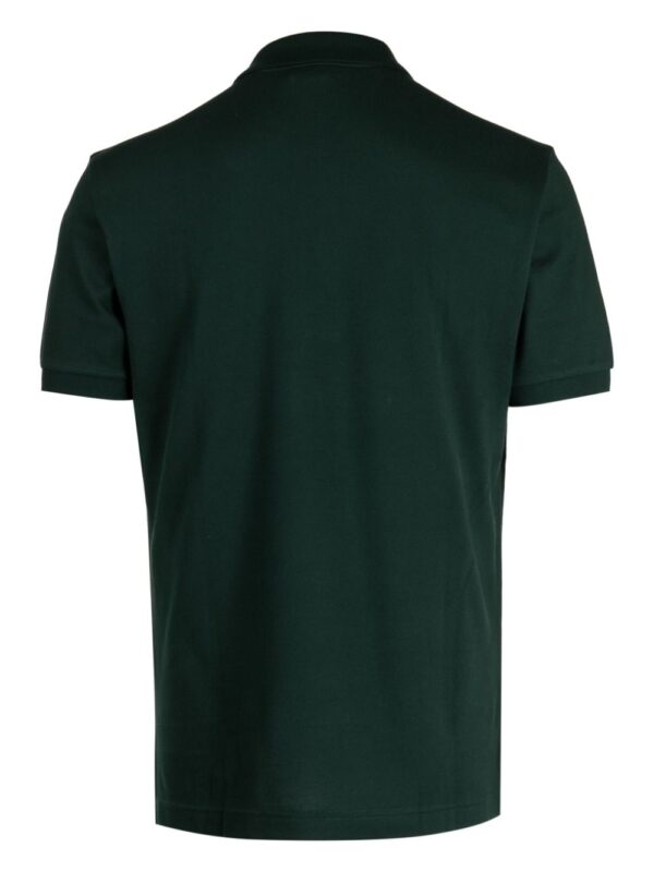 Lacoste logo-patch cotton polo shirt - Image 2