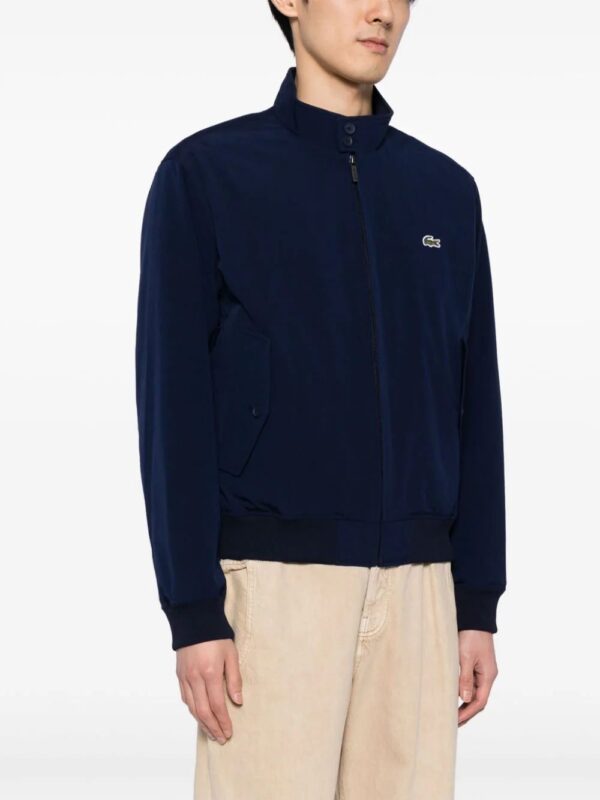 Lacoste  logo-embroidered water-repellent jacket - Image 3