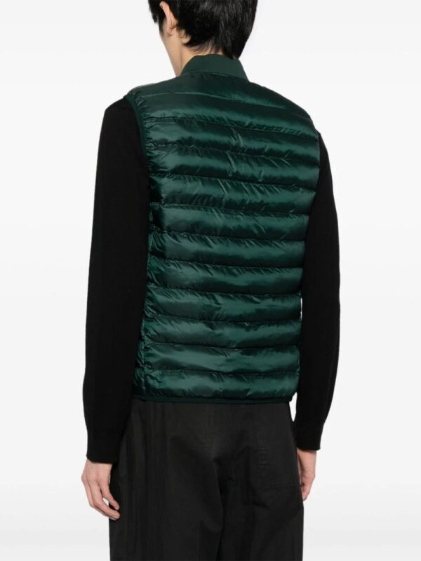 Lacoste  logo-emboridered quilted gilet - Image 4