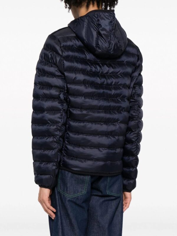 Lacoste  logo-patch quilted hooded jacket - Image 4