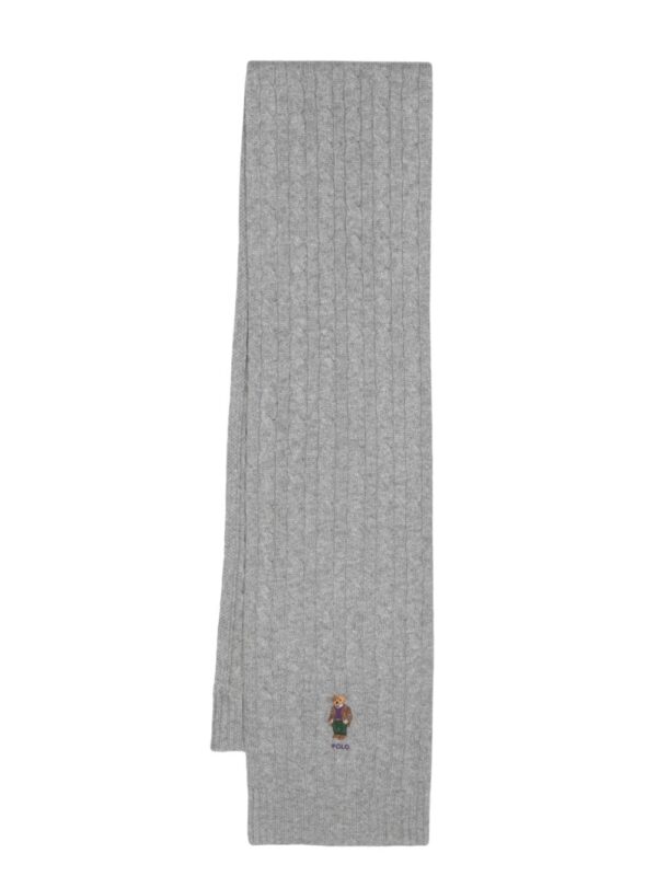 Polo Ralph Lauren  Polo Bear cable-knit scarf