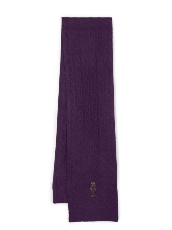 Polo Ralph Lauren  Polo Bear cable-knit scarf