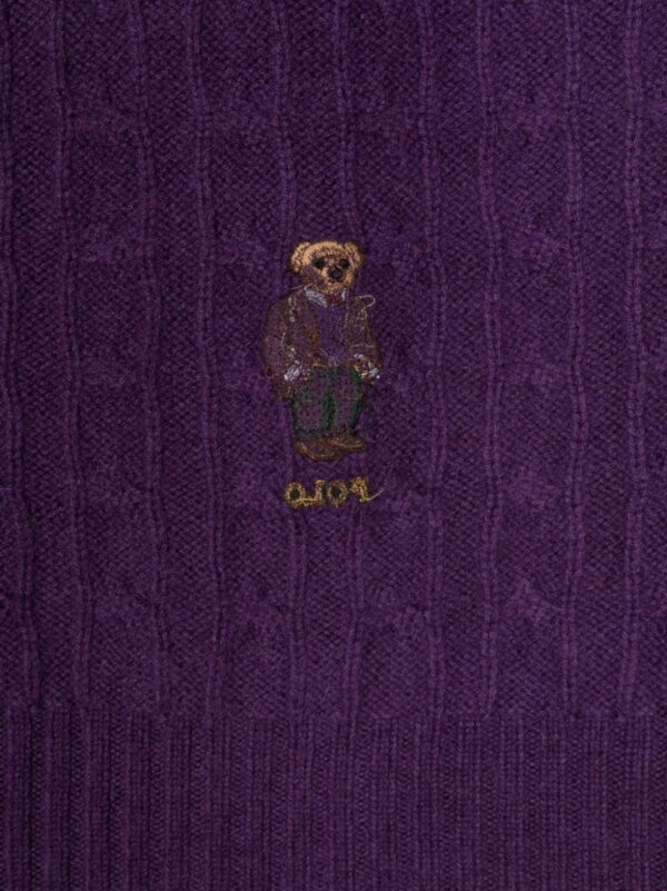 Polo Ralph Lauren  Polo Bear cable-knit scarf - Image 2