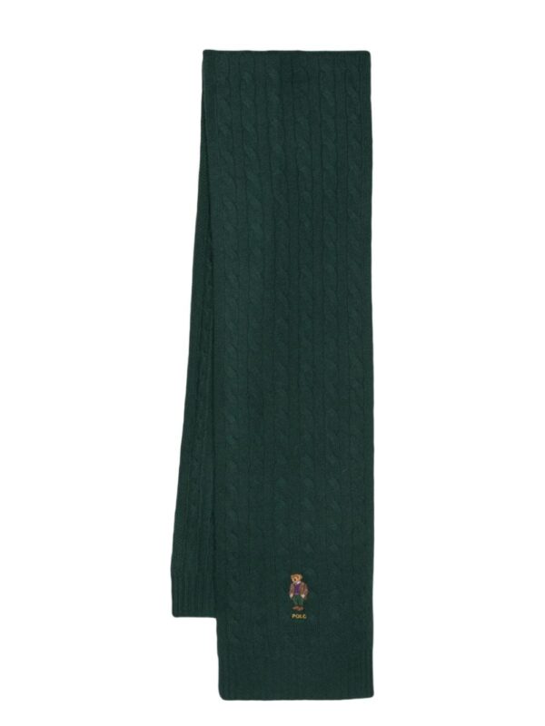 Polo Ralph Lauren  Polo Bear cable-knit scarf
