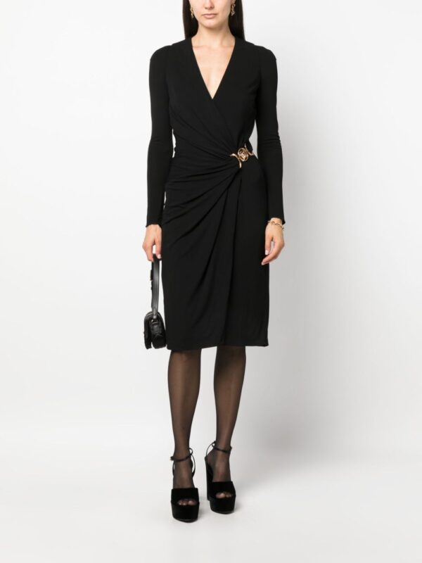 Versace Medusa '95 midi wrap dress - Image 2