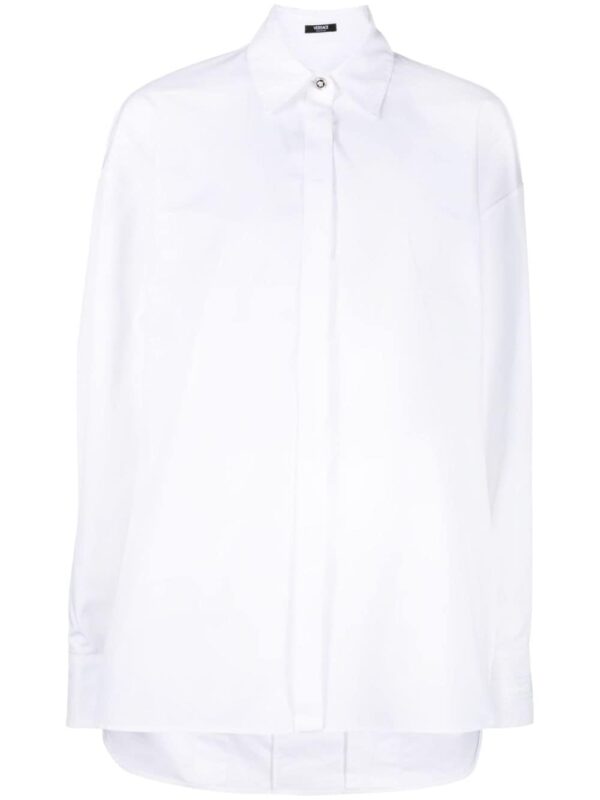 Versace button-up cotton shirt
