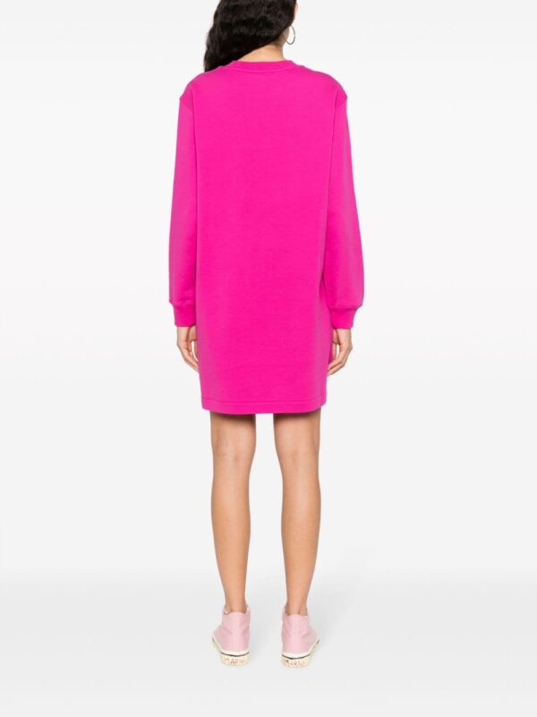 Moschino Teddy Bear-embellished sweatshirt dress - Image 3