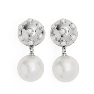 Marc Jacobs  pearl-detail drop earrings