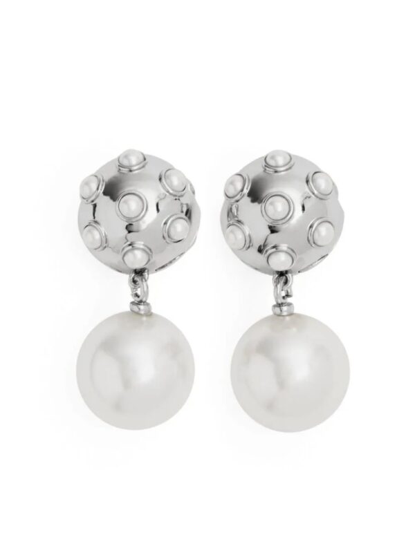 Marc Jacobs  pearl-detail drop earrings