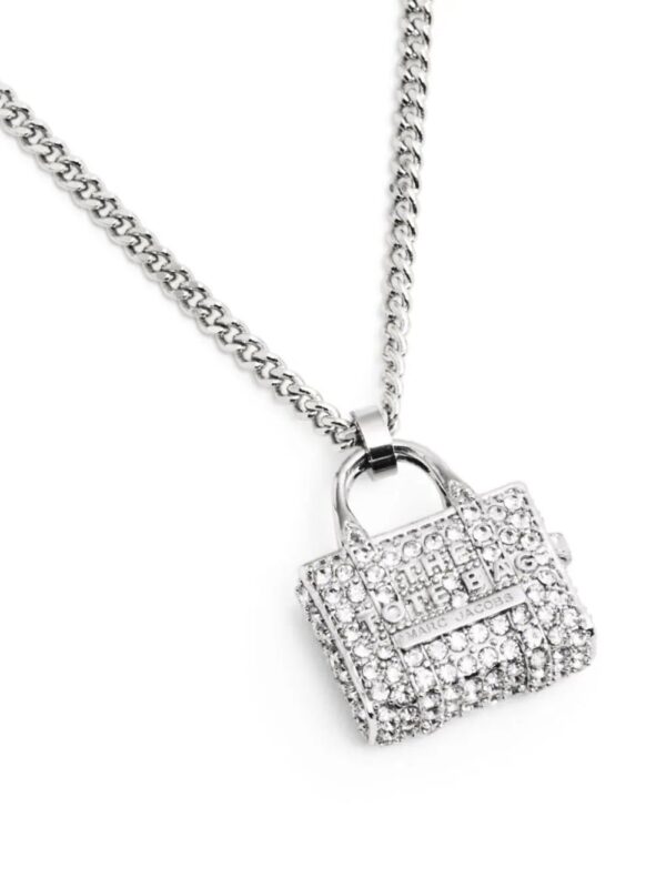 Marc Jacobs  statement-pendant crystal-embellished necklace - Image 3