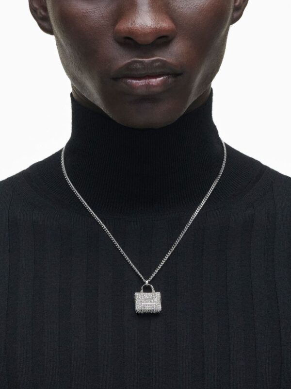 Marc Jacobs  statement-pendant crystal-embellished necklace - Image 4