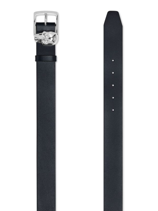 Louis Vuitton skull-buckle leather belt - Image 2