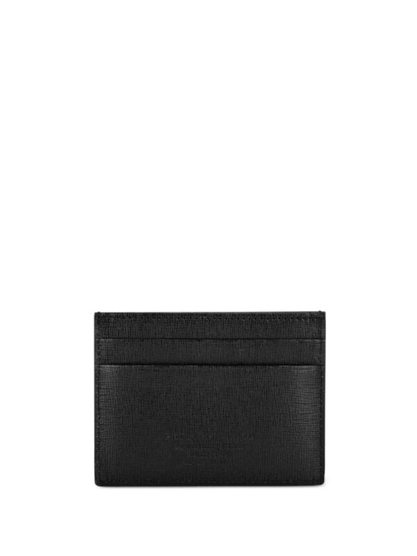 Philipp Plein monogram-plaque leather cardholder - Image 2