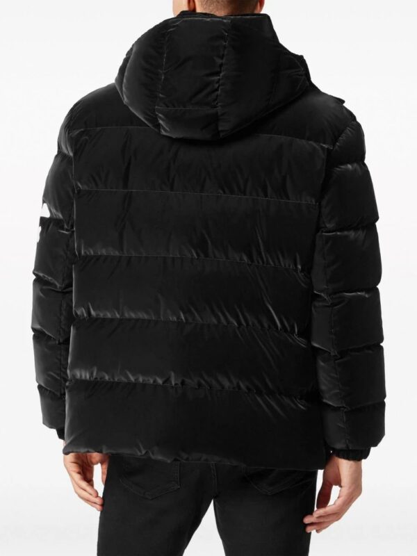 Philipp Plein  skull-print quilted jacket - Image 4