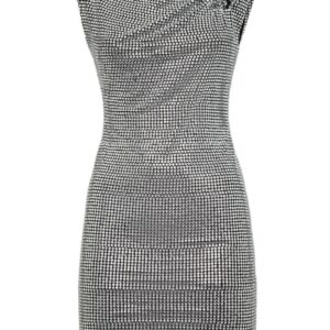 Philipp Plein crystal-embellished mini dress