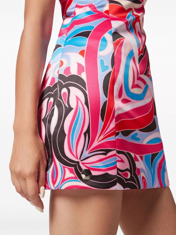 Philipp Plein Duchesse sleeveless minidress - Image 4