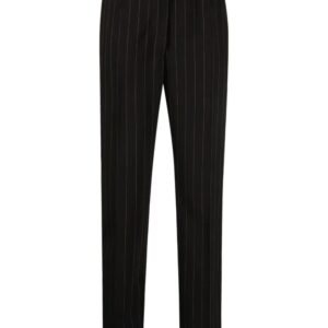 Dolce & Gabbana  stripe-pattern wool tapered trousers