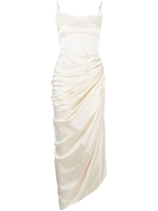 Jacquemus  La Saudade Longue Brodée maxi dress