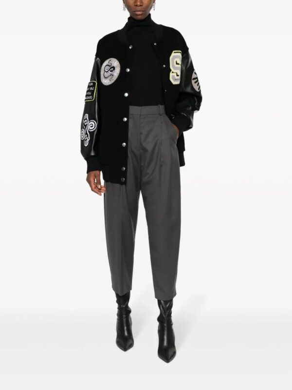 Stella McCartney  cropped pleated wool trousers - Image 2
