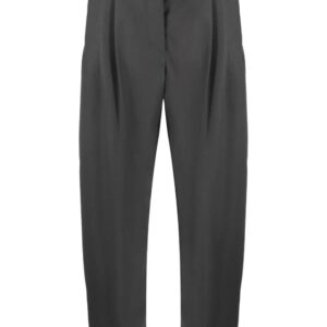 Stella McCartney  cropped pleated wool trousers