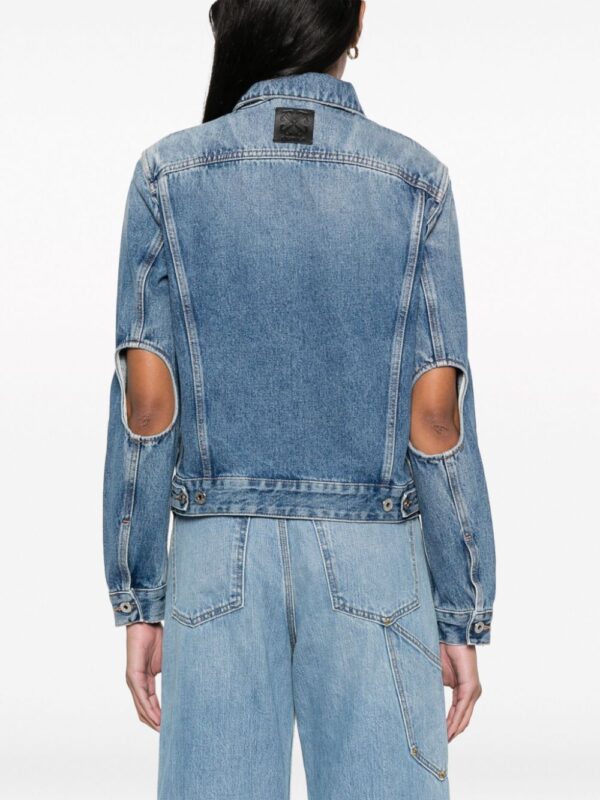 Off-White  cut-out denim jacket - Image 4