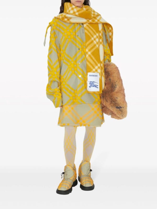 Burberry  Vintage Check wool scarf - Image 2