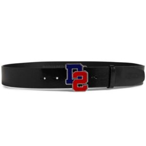 Louis Vuitton logo-buckle leather belt