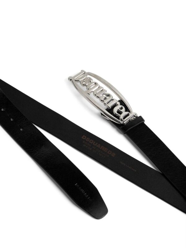 Louis Vuitton logo-buckle leather belt - Image 2