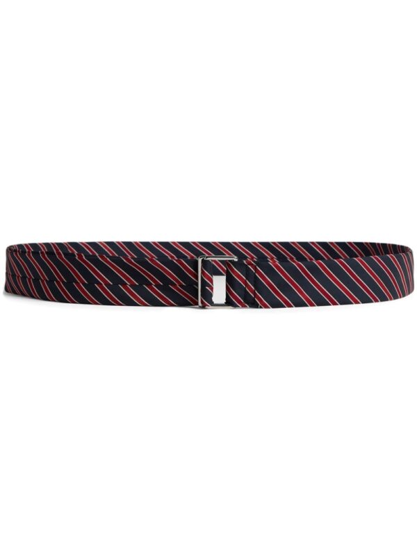 Louis Vuitton striped twill belt