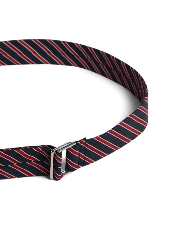 Louis Vuitton striped twill belt - Image 4