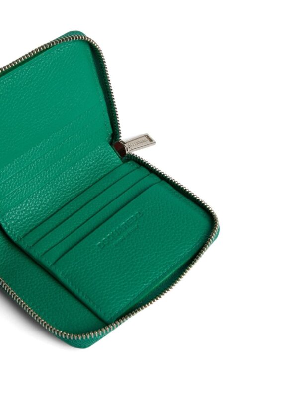 DSQUARED2 logo-embroidered leather wallet - Image 4