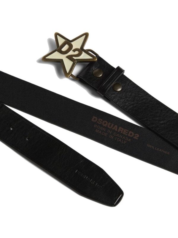 Louis Vuitton logo-engraved buckle leather belt - Image 2