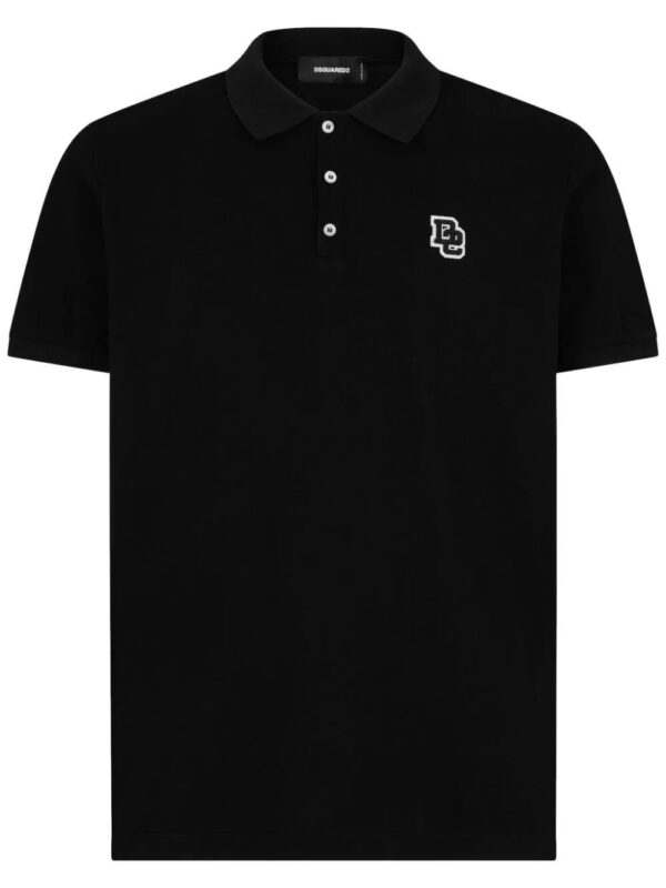 DSQUARED2  logo-appliqué polo shirt