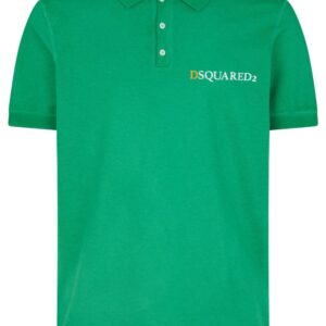 Dsquared2 logo-print cotton polo shirt