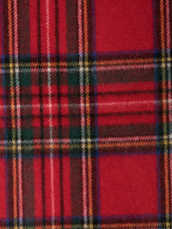 Polo Ralph Lauren  Polo Pony-embroidered tartan check-print scarf - Image 2