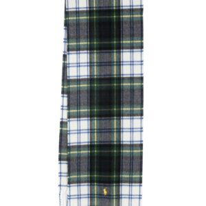 Polo Ralph Lauren  Polo Pony-embroidered tartan check-print scarf