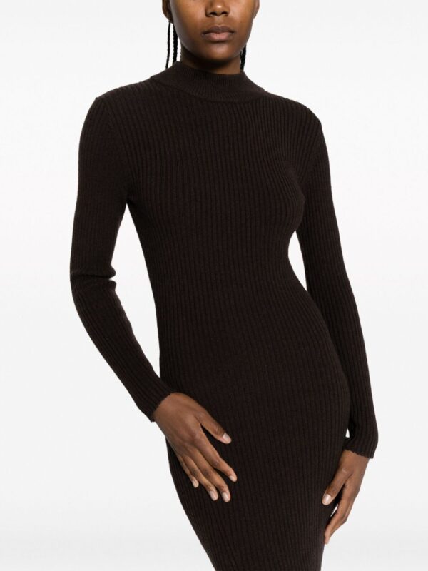 Michael Michael Kors long-sleeved ribbed-knit minidress - Image 5