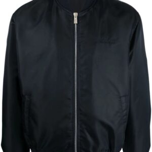 Versace  graphic-print bomber jacket
