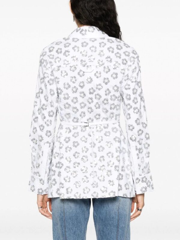 Jacquemus  La Chemise Lavoir Brodée embellished shirt - Image 4