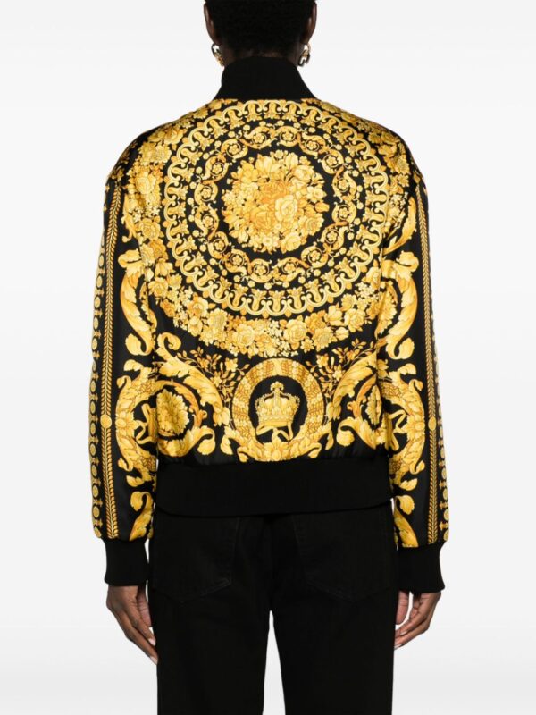 Versace  Barocco reversible silk bomber jacket - Image 4