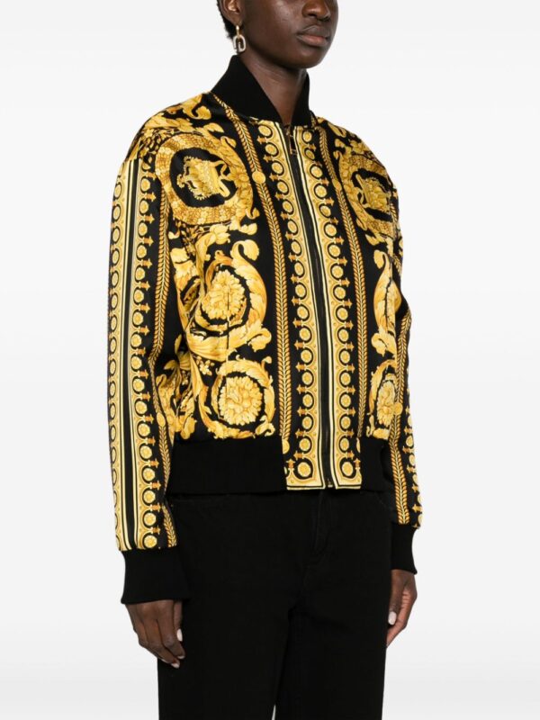 Versace  Barocco reversible silk bomber jacket - Image 3