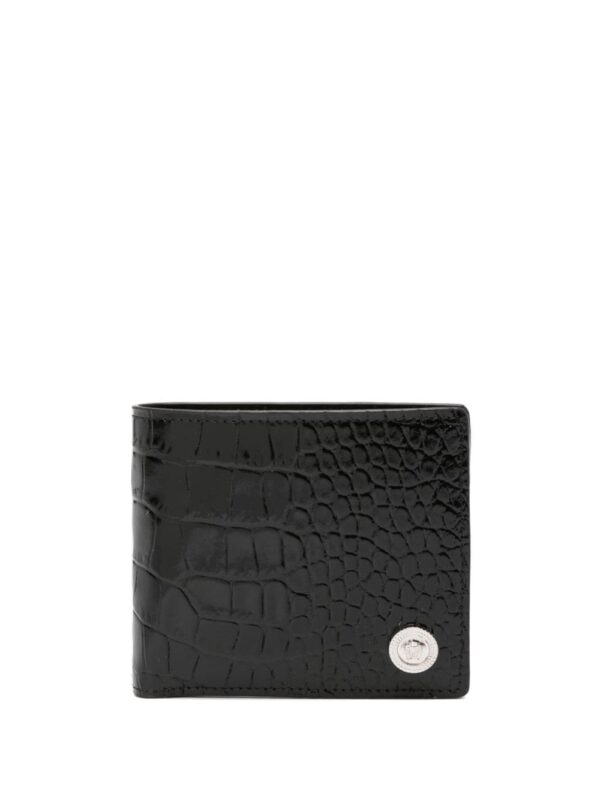 Versace crocodile-effect leather wallet - Image 3