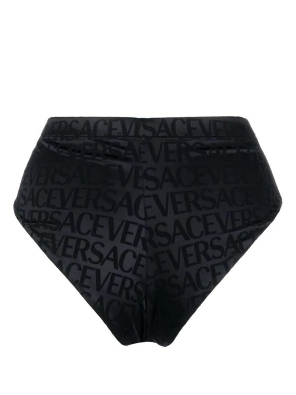 Versace  Versace Allover satin-finish briefs - Image 2