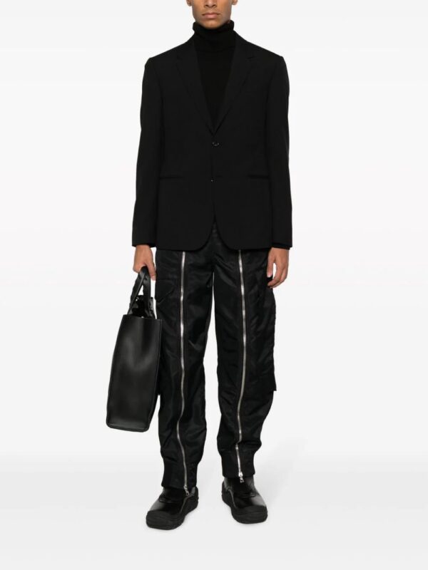Off-White  slogan-print virgin wool blazer - Image 2