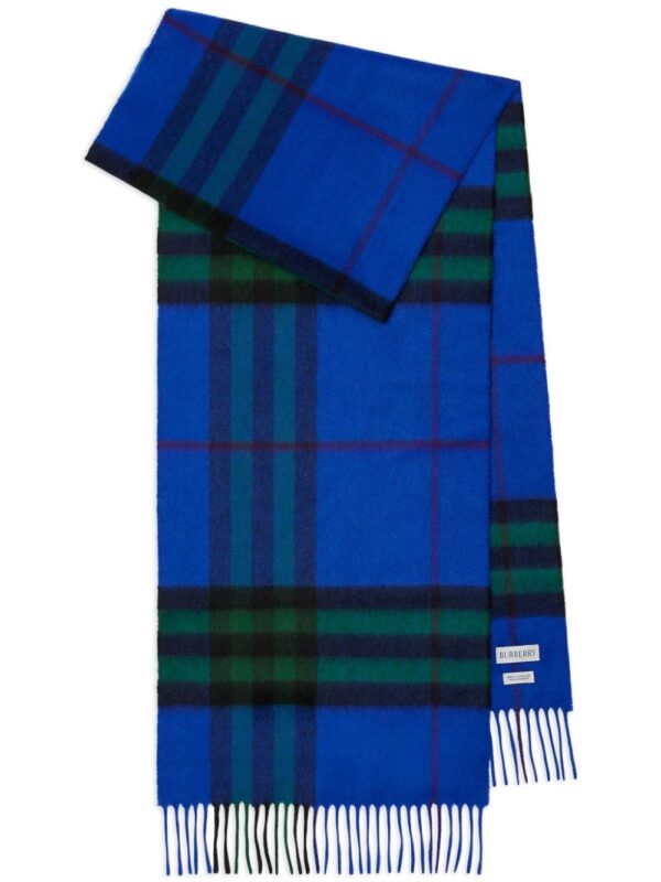 Burberry  checked cashmere scarf