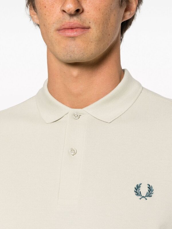 Fred Perry logo-embroidered cotton polo shirt - Image 5